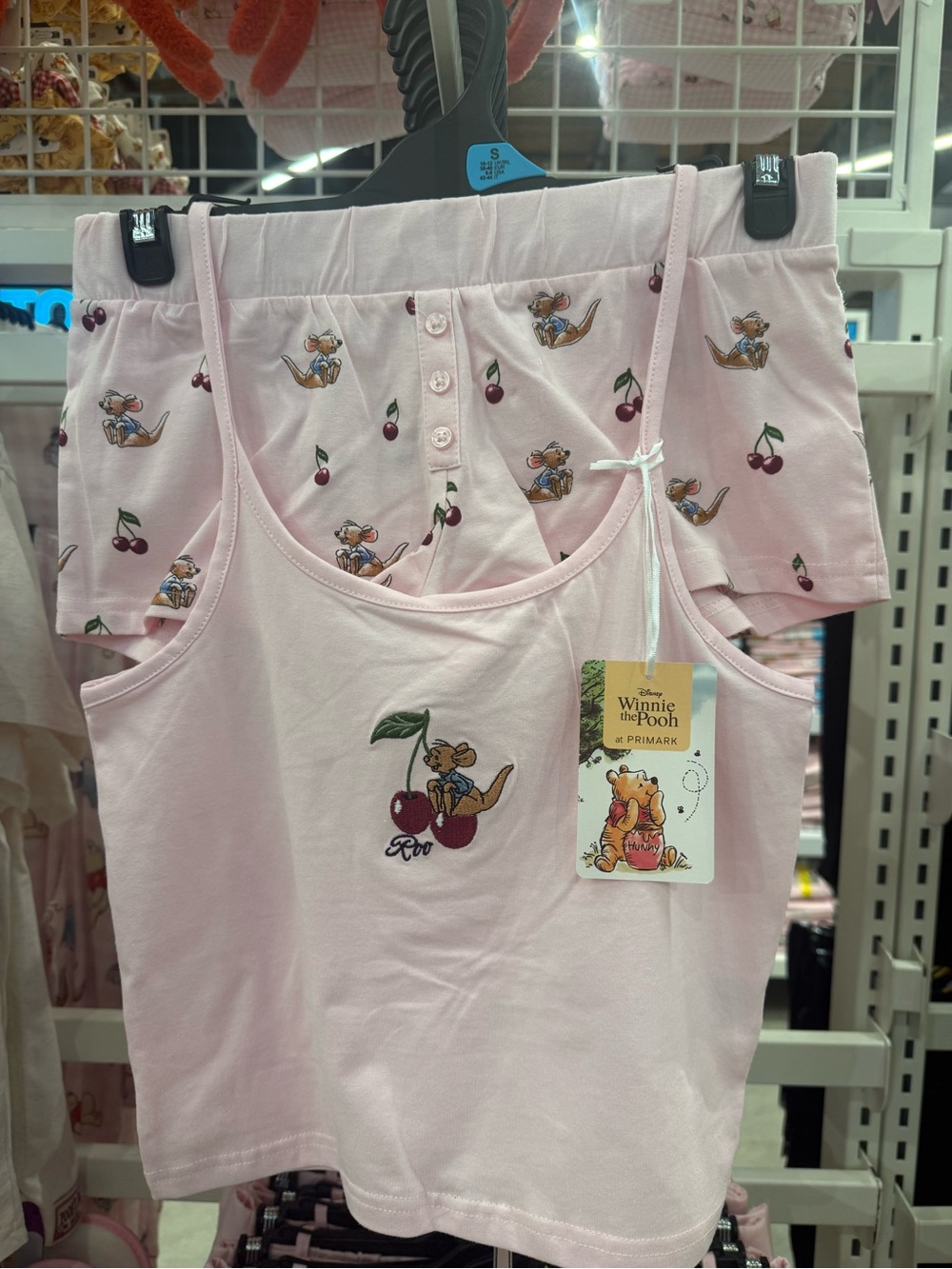 Winnie the Pooh Roo shorty pajamas set